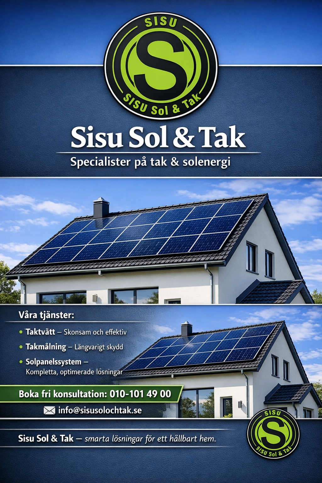 Sisu Sol & Tak – Specialister på tak & solenergi